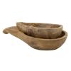 KCSWKJ Teak Gourd Bowl view 4