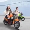 24V 250w Kids Electric Dirt Bike (Ages 8-14) - 14MPH High Speed Off-Road Motorcycle with LED Lights & Leather Seat | Dual Speed Modes, 60 Min Playtime | Safe for Backyard, Trails & Outdoor Fun(Orange) view 4