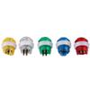 5Pcs LED Buttos, 24mm/0.94inch Button Interface 5V High Temperature Resists Plastic LED Illuminated Push Buttons forArcade Game view 2