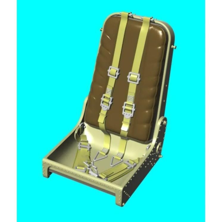 LF Models 3D3202 1/32 3D Printed seat for Me 262 seat (Hasegawa kit)