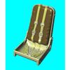 LF Models 3D3202 1/32 3D Printed seat for Me 262 seat (Hasegawa kit) view 1