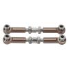 2PCS RC Steering Link Rod, Servo Link Linkages Arm Tie Rod Aluminium Alloy Steering Servo Turnbuckle for 14210 14209 16208 16209 16207 1/14 Car (You Color) view 1