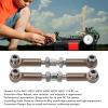 2PCS RC Steering Link Rod, Servo Link Linkages Arm Tie Rod Aluminium Alloy Steering Servo Turnbuckle for 14210 14209 16208 16209 16207 1/14 Car (You Color) view 3