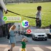 1Pcs (Black) Anti Lost Wrist Strap, Escape Proof Wrist Leash with Adjustable Retractable Tether for Older Children,with Autism, ADHD and Special Needs for Supermarket Mall Airport Park Zoo Travel view 4