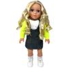 18 Inch Dolls with Soft Hair and Accessories Soft Body 18 inch Doll with Poseable Vinyl Arms & Legs, Dress Outfit Cute 18" Doll Set for Girls view 1