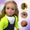 18 Inch Dolls with Soft Hair and Accessories Soft Body 18 inch Doll with Poseable Vinyl Arms & Legs, Dress Outfit Cute 18" Doll Set for Girls view 2