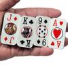 Cardian Poker Dominoes, Playing Cards: Standard 52+2 Jokers, US Made (Blue) view 1