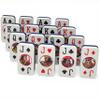 Cardian Poker Dominoes, Playing Cards: Standard 52+2 Jokers, US Made (Blue) view 2