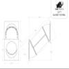 3-Foot Slope Tunnel for Playsets  Connect Towers & Safe Passage | TUSK Strong (Green) view 2