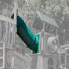 3-Foot Slope Tunnel for Playsets  Connect Towers & Safe Passage | TUSK Strong (Green) view 3
