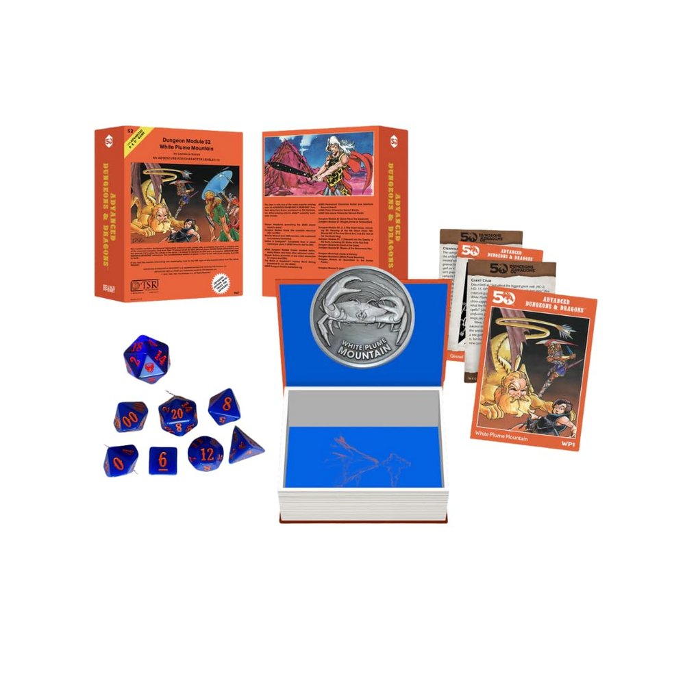 Classic Module Dice Sets - D&D (White Plume Mountain)