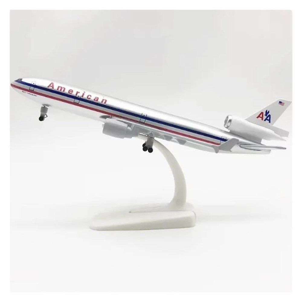 20CM for Mc Donnell Douglas MD-11 Alloy Diecast Metal Plane Model Commemorative Collection Gift Hobby Playgame Kit