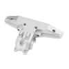harayaa RC Car Gearbox Cover Aluminum Alloy Rear Upper Replacement CNC Machined Part Easy Installation Suitable for C8805, Silvery view 1