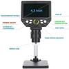 4.3 Inch Microscope, 1-1000X Magnification LCD Digital Microscope with 8 Adjustable LED Lights for Kids and Adults for Coin/Stamps/Plants/Soldering view 4