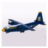 1 400 for GMUSM103 Marin Corps Lockheed C-130J Hercules Blue Angels 170000 DieCast Alloy Fighter Model Hobby Playgame Kit view 3