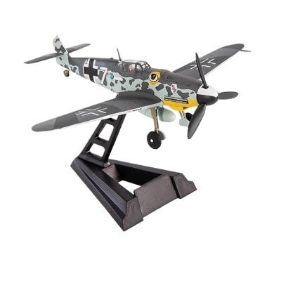 1 72 for German BF109G-6 BF109 Fighter DieCast Metal Airplane Military Display Model Commemorative Collection Gift Hobby Playgame Kit