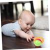 DECHOUS 4pcs Rattle Lightweight Hand Grip Sensory for Newborns Early Learning Rhythm Development view 3
