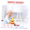 DECHOUS 4pcs Rattle Lightweight Hand Grip Sensory for Newborns Early Learning Rhythm Development view 4