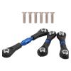 Compatible with Tamiya for TT-01 1/10 Remote Control Car Upgrade Parts Modification Accessories 12Pcs Steering Rod Link Tie RC Car Accessories view 2