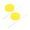 BESPORTBLE 2pcs Plastic Juggling Plates Set with Sticks Lightweight Circus Performance Props for Boys Indoor Outdoor Skill Development and Live Shows view 1