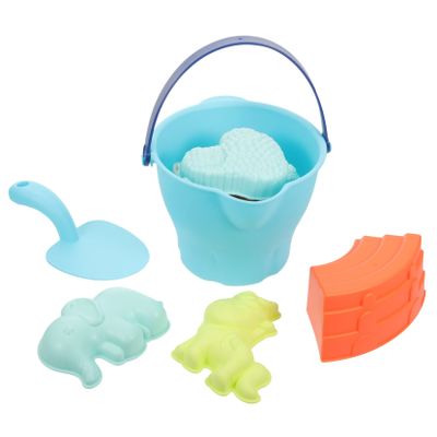 BESPORTBLE Beach Sand Digging with Bucket Shovel Heart Maker for Outdoor Fun and Imaginative Play Lightweight and Safe for Boys
