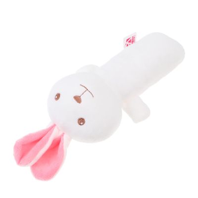 BESPORTBLE Plush Rattle Soft Sensory Plaything for Newborns and Boy Girl Stimulates Sight Sound Motor Skills Comfortable Cute Cartoon Design Gift for Birthday and Day