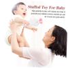 BESPORTBLE Plush Rattle Soft Sensory Plaything for Newborns and Boy Girl Stimulates Sight Sound Motor Skills Comfortable Cute Cartoon Design Gift for Birthday and Day view 2
