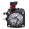 2Pcs RC Model Car Lights, LED RC Vehicle Flashing Lights for 18/16/ RC Car, 5V 13V Compatibility, Aluminum Alloy Spotlights with Super Bright 3LED view 4