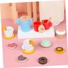 Beaupretty Wooden Pretend Play Afternoon Tea for Realistic Lightweight Teapot Educational Simulation for Tea Party and Role Play view 2