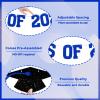 2026 Graduation Decorations - Blue Glitter Class of 2026 Banner, We are So Proud of You, Congrats Grad 2026, 2026 Graduation Party Decorations (Pre-Assembly) (Blue) view 3