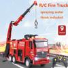 TOUCAN RC HOBBY 1/18 1362 Remote Control Fire Fighting Truck 2.4G 9CH Sprinkler Car for Age 14+ view 2