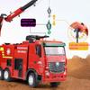 TOUCAN RC HOBBY 1/18 1362 Remote Control Fire Fighting Truck 2.4G 9CH Sprinkler Car for Age 14+ view 3