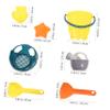 Abaodam Beach Cartoon Sand Digging Bucket Shovel Push Cart Summer Playthings for Outdoor Fun Safe Smooth Surface view 2