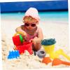 Abaodam Beach Cartoon Sand Digging Bucket Shovel Push Cart Summer Playthings for Outdoor Fun Safe Smooth Surface view 3
