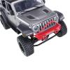 RC Upgrade Bumper Compatible with MN for MN128 1/12 RC Car Metal Front Bumper Front Anti-Collision Belt Winch Installation Hole Upgrade Parts Accessories(Silver) view 3