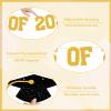 2026 Graduation Decorations - Gold Glitter Class of 2026 Banner, We are So Proud of You, Congrats Grad 2026, 2026 Graduation Party Decorations (Pre-Assembly) (Gold) view 3