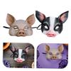 BCOATH 4pcs Costume Party and Halloween Breathable Animal Masquerade Masks for Women Versatile Cosplay Prop for Carnival and Themed Dress Up view 3