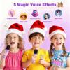 Mini Karaoke Machine with 2 Wireless Microphones, 2026 TOP Kids Portable Bluetooth Karaoke Machine for 3, 4, 5, 6, 7, 8, 9,10,11,12+Year Old, Christmas Birthday Gifts for Girls Boys Adults Home Party view 2