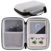 WERJIA Hard Carrying Case Compatible with RG447V/RG DS/ XF40H Handheld Game Console, Mesh Pocket fits Cable, SD Card (Grey) view 1