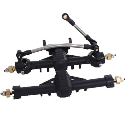 1/24 Scale Plastic Nylon Axles Front and Rear Portal Axle Assembly W/New C Knuckle for Axial for SCX24 90081 C10 Jeep Upgrade Parts