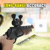 Foam Gun Revolver 2 in 1 Shotgun with 4X Scope Soft Foam Blaster Set Gift for Christmas Birthday with 60 Bullets 15 Shells Soft Bullet Revolver Foam Dart Pistol for Age 14+ (Brown) view 4