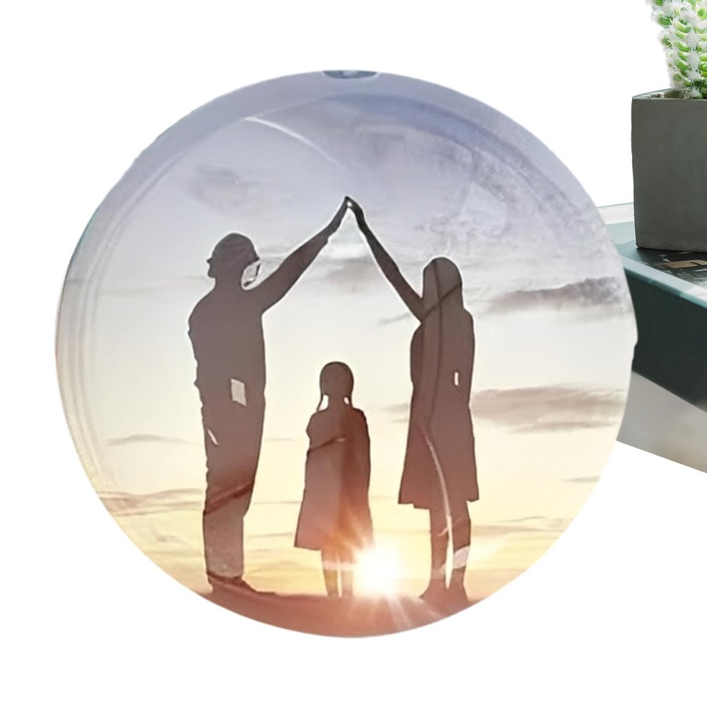 Crystal Ball Video Player - Digital Media Device for Home | Interactive Crystal Display, LED Lighting Effects, Plays Videos, Perfect for Desk, Office or Bedroom Decor, Unique Gift Idea