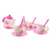 Beaupretty Kitchen Tea Set for Plastic Pretend Play Dinnerware with Teapot and Dishes Food-Grade Safe Educational Role Play Set for Boys view 1