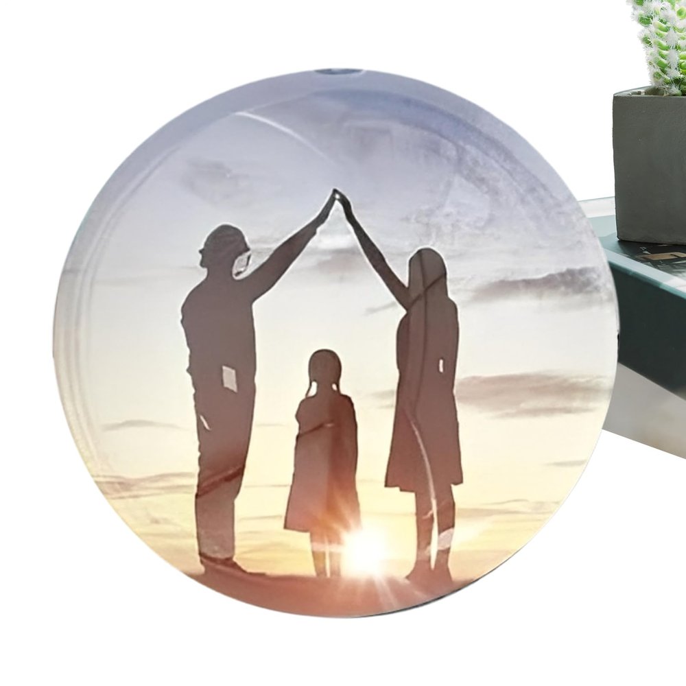 Crystal Ball Video Player - Digital Media Device for Home | Interactive Crystal Display, LED Lighting Effects, Plays Videos, Perfect for Desk, Office or Bedroom Decor, Unique Gift Idea