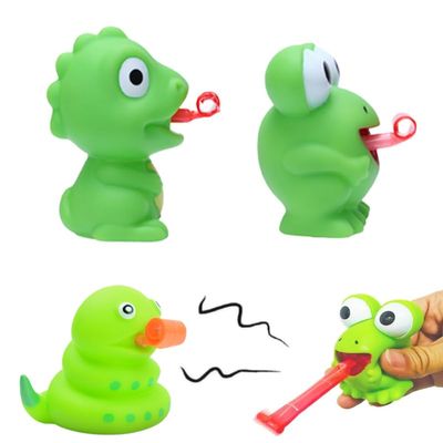 3 pcs Squeeze Stress Frog Toys,Tongue Sticking Out, Birthday Party Favor, Novelty Relief Squeeze Toys Gags Gifts for Adults,Sensory Toy
