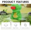 3 pcs Squeeze Stress Frog Toys,Tongue Sticking Out, Birthday Party Favor, Novelty Relief Squeeze Toys Gags Gifts for Adults,Sensory Toy view 3
