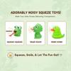 3 pcs Squeeze Stress Frog Toys,Tongue Sticking Out, Birthday Party Favor, Novelty Relief Squeeze Toys Gags Gifts for Adults,Sensory Toy view 4