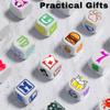 5-100Pcs Custom Dice with Logo, 30mm Personalized Blank Decision Dice with Text or Photo, Funny Gift for Women Men | Anniversary, Birthday, Wedding, Christmas, Party view 4