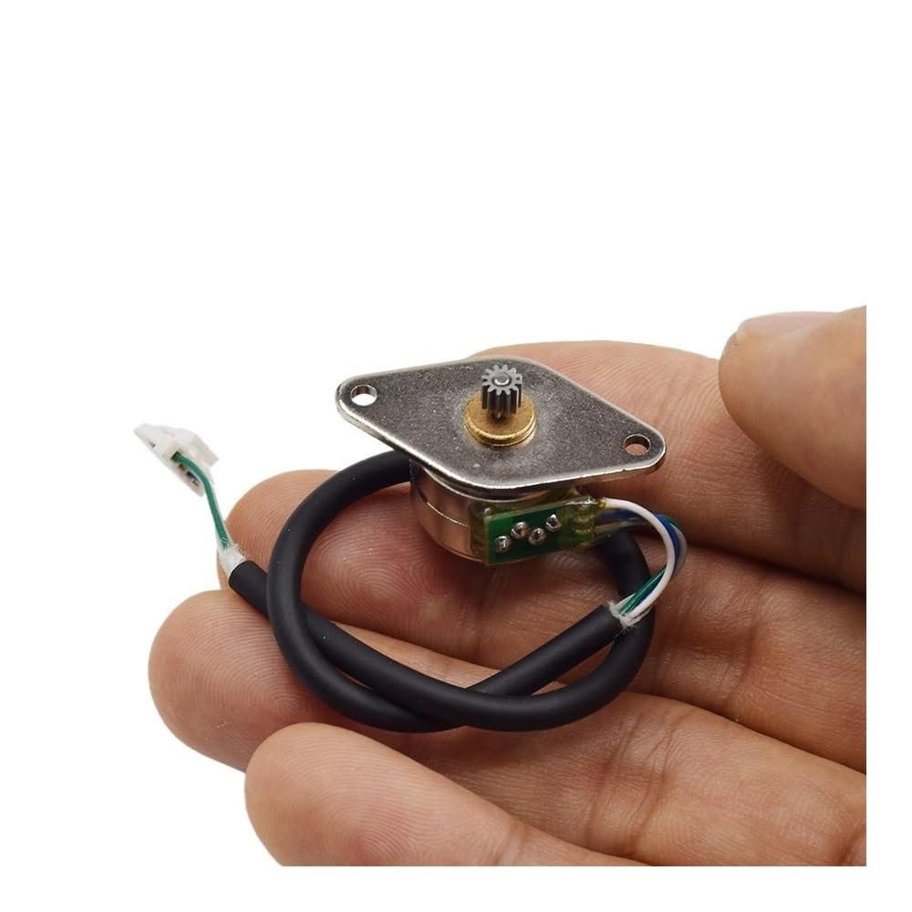 15MM Stepper Electronic Starter 2-Phase 4-Wire Stepping 20Ohms with Cable 12 Teeth Gear Digital Camera