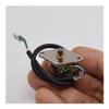 15MM Stepper Electronic Starter 2-Phase 4-Wire Stepping 20Ohms with Cable 12 Teeth Gear Digital Camera view 2